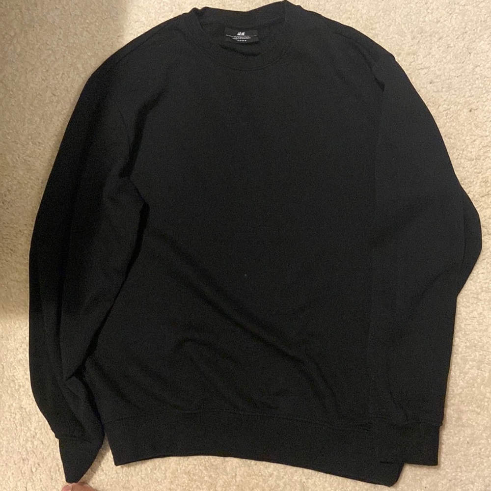 Black H&M long sleeve t-shirt